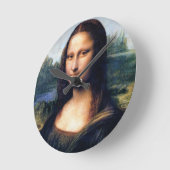 Mona Lisa van Leonardo da Vinci Ronde Klok (Hoek)
