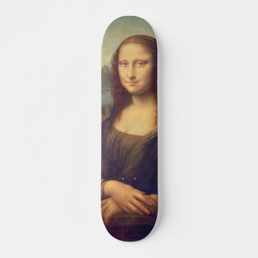 Mona Lisa van Leonardo da Vinci Skateboard (Voorkant)