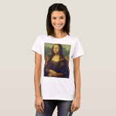 Mona Lisa van Leonardo Da Vinci T-shirt (Voorkant volledig)