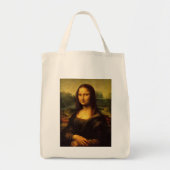 Mona Lisa van Leonardo Da Vinci Tote Bag (Voorkant)