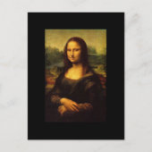 Mona Lisa van Leonardo DE Vinici Briefkaart (Voorkant)