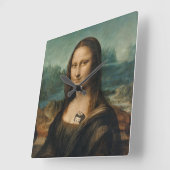 Mona Lisa, vernieuwde wandklok (Hoek)
