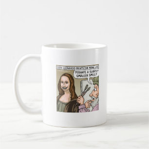 Mona Lisa - verschrikkelijke tanden Koffiemok