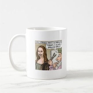 Mona Lisa - verschrikkelijke tanden Koffiemok