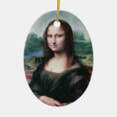 Mona Lisa-versiering Keramisch Ornament (Voorkant)
