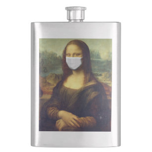Mona Lisa Via Corona Virus Flacon