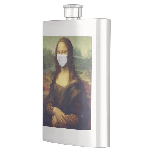 Mona Lisa Via Corona Virus Flacon (Links)