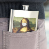 Mona Lisa Via Corona Virus Flacon (Voorbeeld)