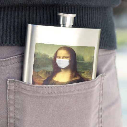 Mona Lisa Via Corona Virus Flacon (Voorbeeld)