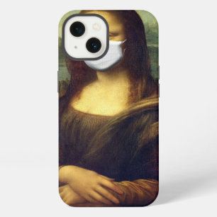Mona Lisa Via Corona Virus iPhone 13 Hoesje
