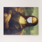 Mona Lisa Via Corona Virus Legpuzzel (Horizontaal)