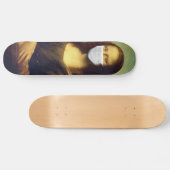 Mona Lisa Via Corona Virus Persoonlijk Skateboard (Horizontaal)