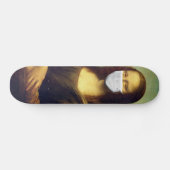 Mona Lisa Via Corona Virus Persoonlijk Skateboard (Horizontaal)