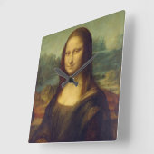 Mona Lisa Vierkante Klok (Hoek)