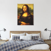 Mona Lisa Wall Canvas (Insitu (Slaapkamer))