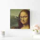 Mona Lisa Wall Clock Vierkante Klok (Huis)