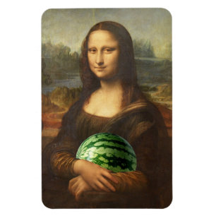 Mona Lisa Watermeloen Magneet