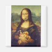 Mona Lisa zat op Magneet (Voorkant)