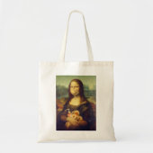 Mona Lisa zat op Tote Bag (Voorkant)