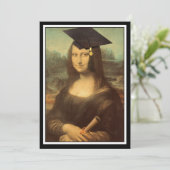 Mona Lisa's Afstuderen Dag Aankondiging (Staand voorkant)