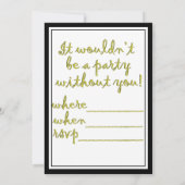 Mona Lisa's Afstuderen Dag Aankondiging (Achterkant)