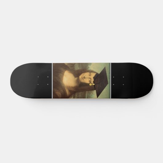 Mona Lisa's Afstuderen Dag Persoonlijk Skateboard (Horizontaal)