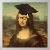 Mona Lisa's Afstuderen Dag Poster (Voorkant)