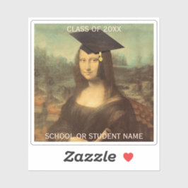Mona Lisa's Afstuderen Dag Sticker