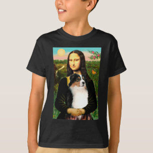 Mona Lisa's Australian Shepherd (Tri) T-shirt
