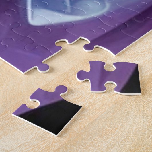 Mona Lisa's Bubble Tea Moment – 1014-Piece Jigsaw Legpuzzel (Zijkant)