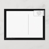 Mona Lisa's Christmas Santa Hat Feestdagenkaart (Achterkant)