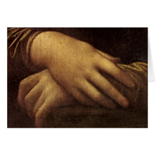 Mona Lisa's hand van Leonardo da Vinci c. 1505-151