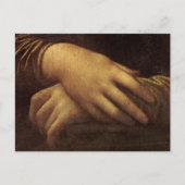 Mona Lisa's hand van Leonardo da Vinci c. 1505-151 Briefkaart (Voorkant)