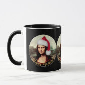 Mona Lisa's kerstkerstkerstkerstkerstfeest Mok (Links)