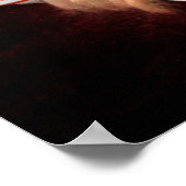 Mona Lisa's kerstkerstkerstkerstkerstfeest Poster (Hoek)