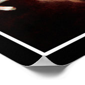 Mona Lisa's kerstkerstkerstkerstkerstfeest Poster (Hoek)