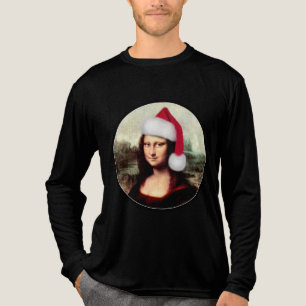 Mona Lisa's kerstkerstkerstkerstkerstfeest Tri-Blend Shirt