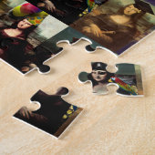 Mona Lisa's Vele gezichten Legpuzzel (Zijkant)
