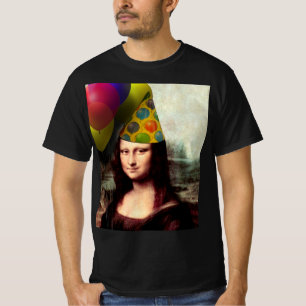 Mona Lisa's verjaardag T-shirt