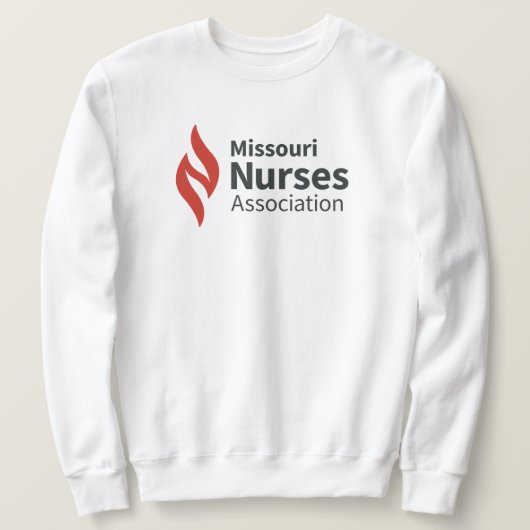 MONA Logo Lichtgekleurd sweatshirt (Design voorkant)