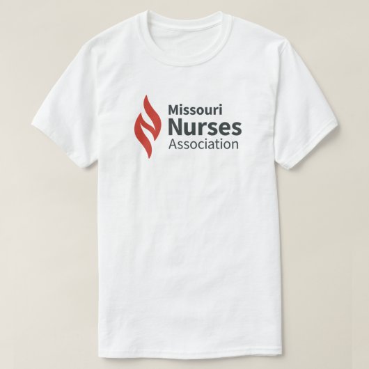 MONA Logo Wit T-shirt (Design voorkant)