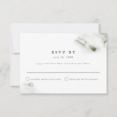 MONA minimalistische groene Waterverf met naar sch Kaart (Voorkant)