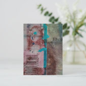 Mona Mixed Media Briefkaart (Staand voorkant)
