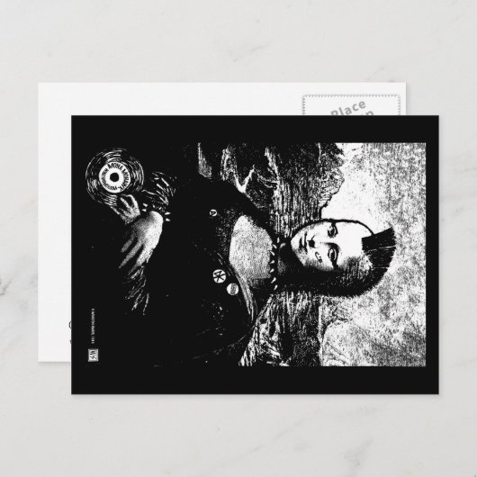 Mona Mohawk Briefkaart (Voorkant / Achterkant)