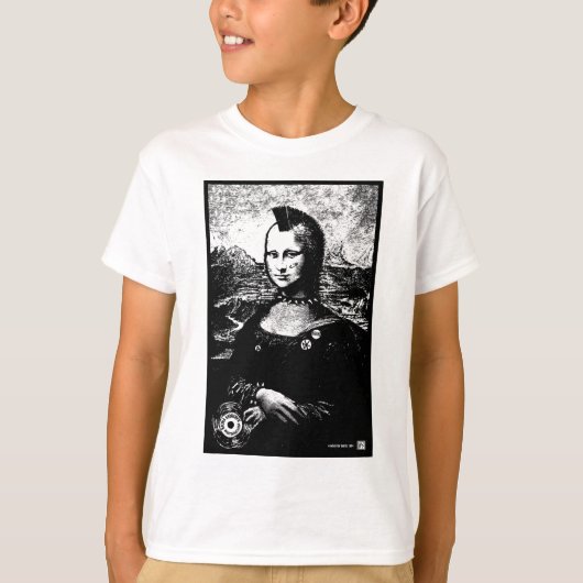 Mona Mohawk Kinder T-shirt (Voorkant)