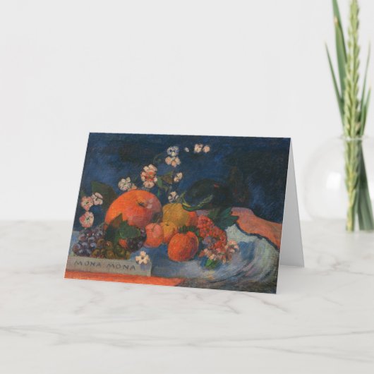 Mona-Mona | Paul Gauguin Kaart (Voorkant)