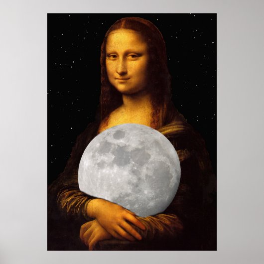 Mona Moona Lisa Poster (Voorkant)