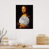Mona Moona Lisa Poster (Keuken)