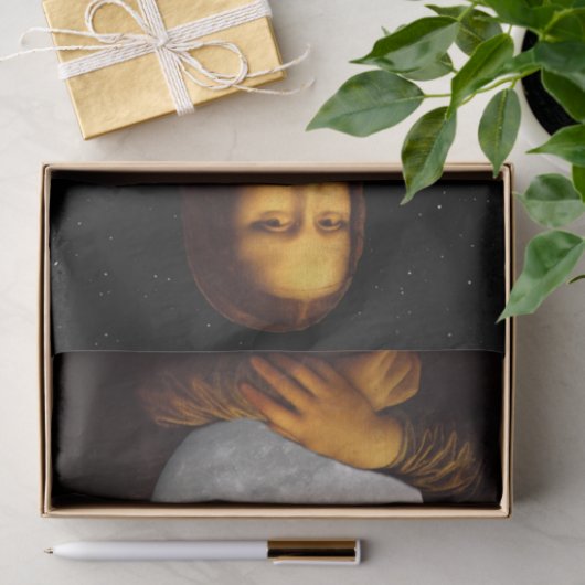 Mona Moona Lisa Tissuepapier (Geschenk)