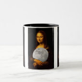 Mona Moona Lisa Tweekleurige Koffiemok (Center)